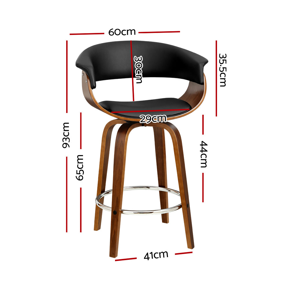 Amaris Bar Stools Leather with Armrest