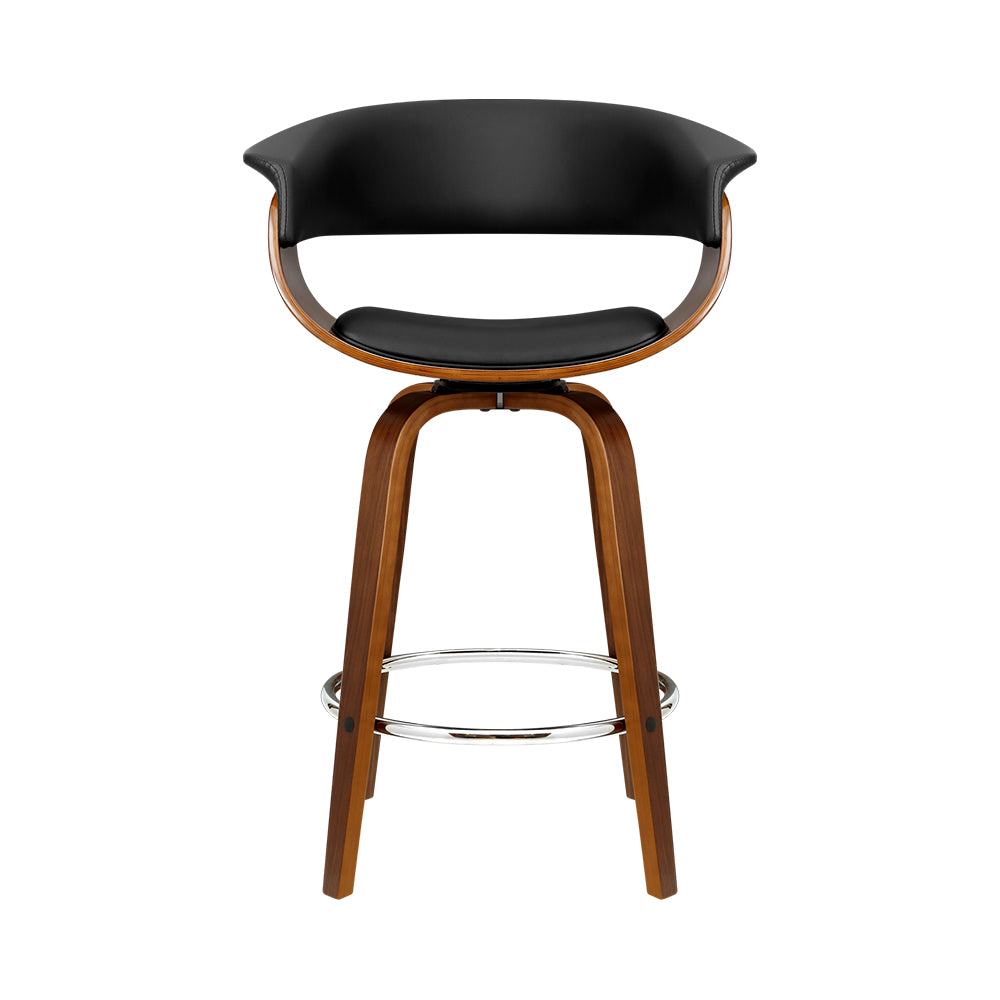 Amaris Bar Stools Leather with Armrest