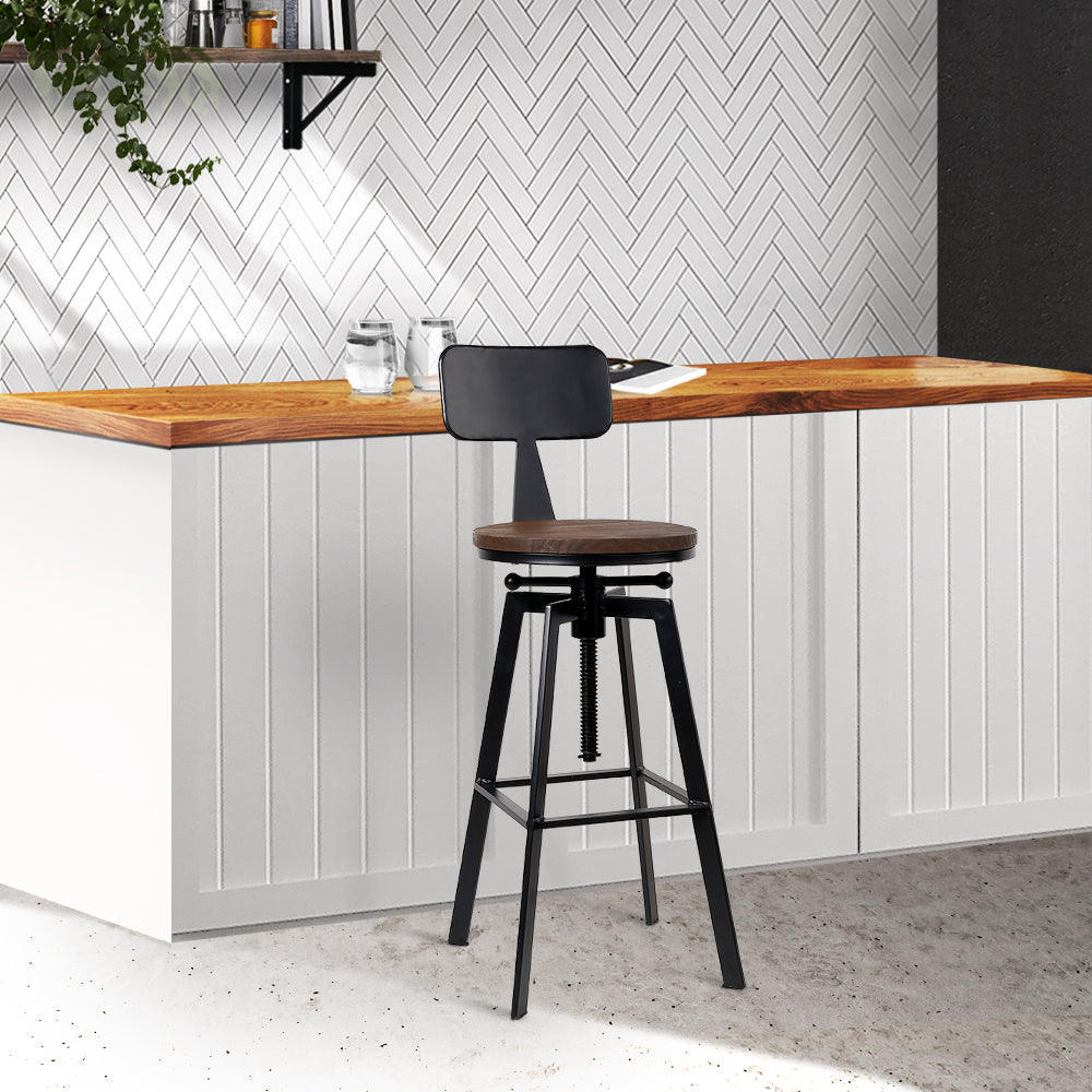 Elara Bar Stools Vintage Metal Chair